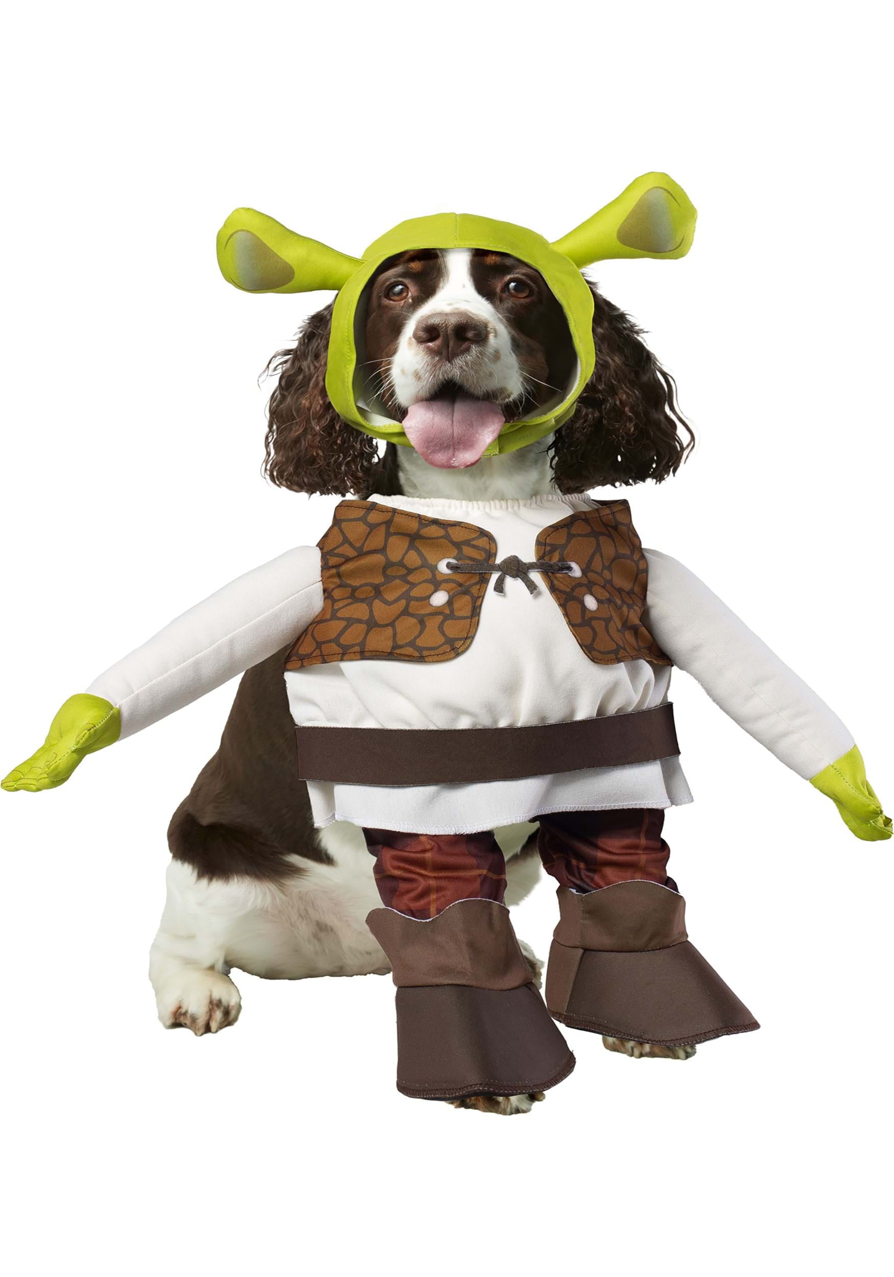 Costume de marche pour animaux Shrek chiens ou chats par Rubies