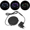 thumbnail image 4 of Aquarium Light LED Submersible Underwater Bubble Light 12V Fish Tank Multicolor Changing Light 12.5cm (12.5cm (12LED) EU), 4 of 5