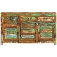 thumbnail image 2 of vidaXL Sideboard 110x30x65 cm Solid Wood Reclaimed, 2 of 5