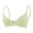 Green, variant on Women Underwire Bra Front-Closure Fine Strap Textured Design Quick-Wear Secure Fit Daily Routine Green 90B
