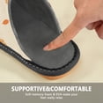 thumbnail image 6 of IAUYY Memory Foam House Slippers Suitable for Both Men and Women. Comfortable, Anti-Slip Plush Flat-Bottomed Slippers The Best Holiday Gift Lifelike, 6 of 9