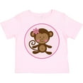thumbnail image 3 of Inktastic Monkey Girl Girls Toddler T-Shirt, 3 of 5