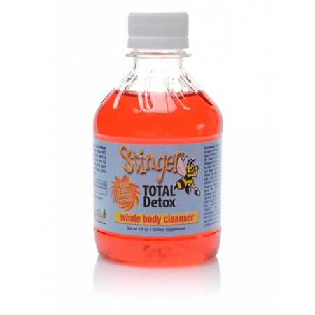 Stinger Total Detox 1 Hour Red Fruit Punch Cleanse 8 (Best Body Detox Cleanse For Drug Test)