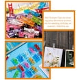thumbnail image 3 of QUMIIRITY 2Boxes Mini Pushpin Holder Clips for Bulletin Board and Wall Hanging, 3 of 8