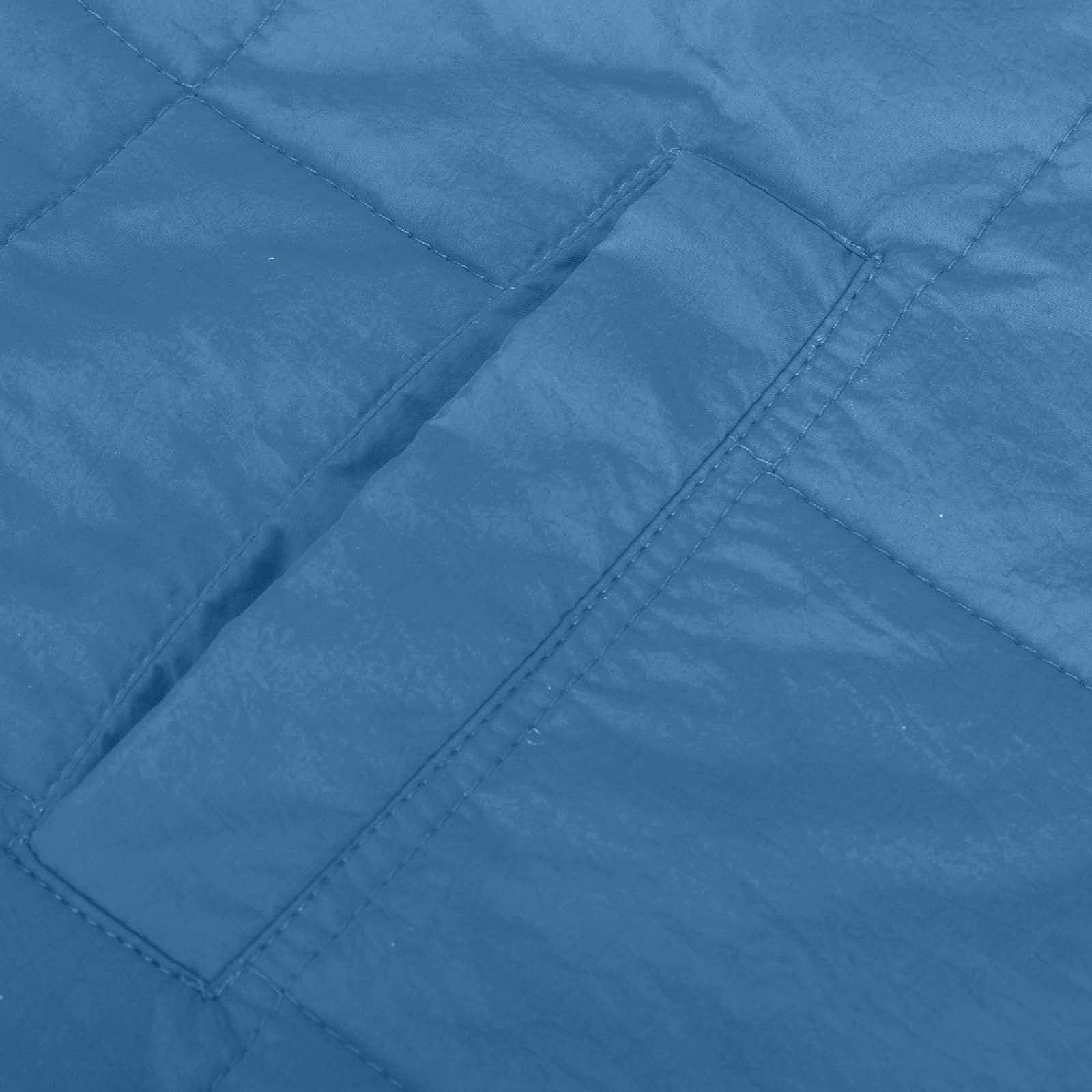 Rigardu Hoodies for Women Pullover Women's Quilted Pullover Puffer Jacket Oversized Long Sleeve Hooded Coats Winter Warm Lightweight Outwear with Pocket Womens Hoodies Blue Xl