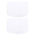 thumbnail image 1 of MasteelfCA 2Pcs Plastic Kitchen Baking Semicircle Shape Cream Dough Cake Cutter Scraper Kitchen Baking Tools (Transparent Soft), 1 of 7