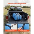 thumbnail image 6 of 35 Gallon Large Capacity TPU Soft Water Storage Bladder Portable Collapsible Leakproof Wear Resistant RV Water Tank for Camping Irrigation Outdoor Use, 6 of 6