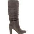 thumbnail image 2 of Vince Camuto Womens Sessily Suede Tall Knee-High Boots Gray 6.5 Medium (B,M), 2 of 3