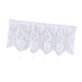 thumbnail image 4 of Cortina de cenador Tratamiento de la ventana de ventana aislada Ventana corta Bolsillo para la barra del dormitorio Sala de estar Baño de estar W blancas, 4 of 8
