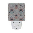 thumbnail image 2 of Cartoon Robot Night Light 2 Pack LED Nightlight Plug into Wall Dusk to Dawn Sensor Soft White, 2 of 7