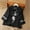 Black, variant on Graphic Tees for Women Tunic Top with Embroidered Lace Yoke Longline Blouse for Everyday and Wear Red M