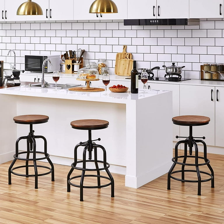 Metal Stool 20 Inch Height Bar Stools 20-28 Inch Velvet Bar Stools