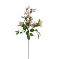 thumbnail image 2 of MMJ Artificial Flowers Silk Rose Jasmine 31.50in Tall Lifelike Faux Stem Vase Arrangement Home Living Room Elegant Accent, 2 of 6