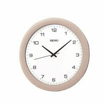 Seiko 12" Sterling Wall Clock w/ Quite Sweep Hands, Quartz, Analog, QXA137SLH