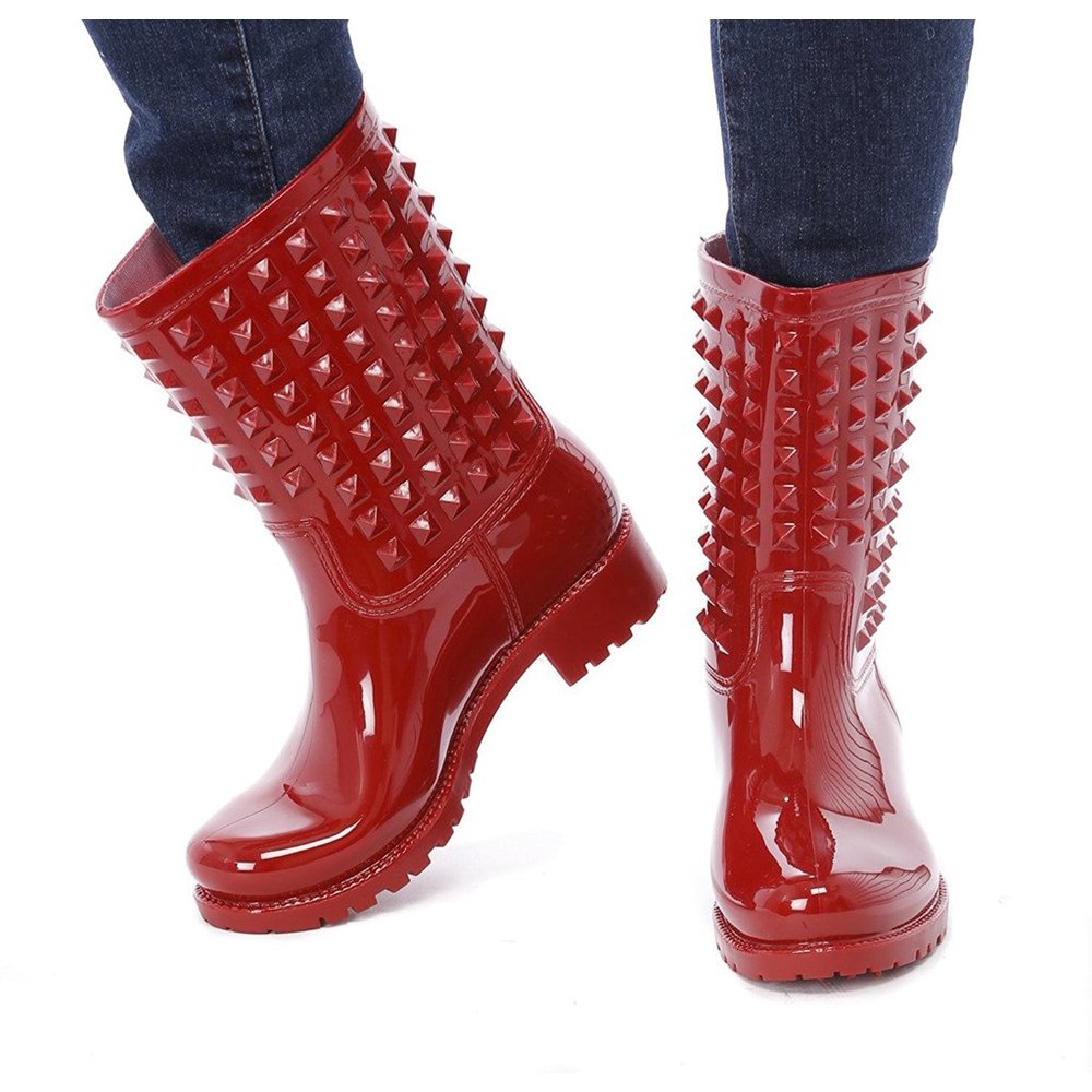waterproof rubber boots womens