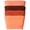 4Pack: Coral/Fired Brick/Copper/Neon Orange, variant on Basic 7" Seamless Padded One Size Tube Top Sports & Fitness Bra Bandeau (4Pack: DK Burgundy/Fired Brick/Copper/Neon Orange)
