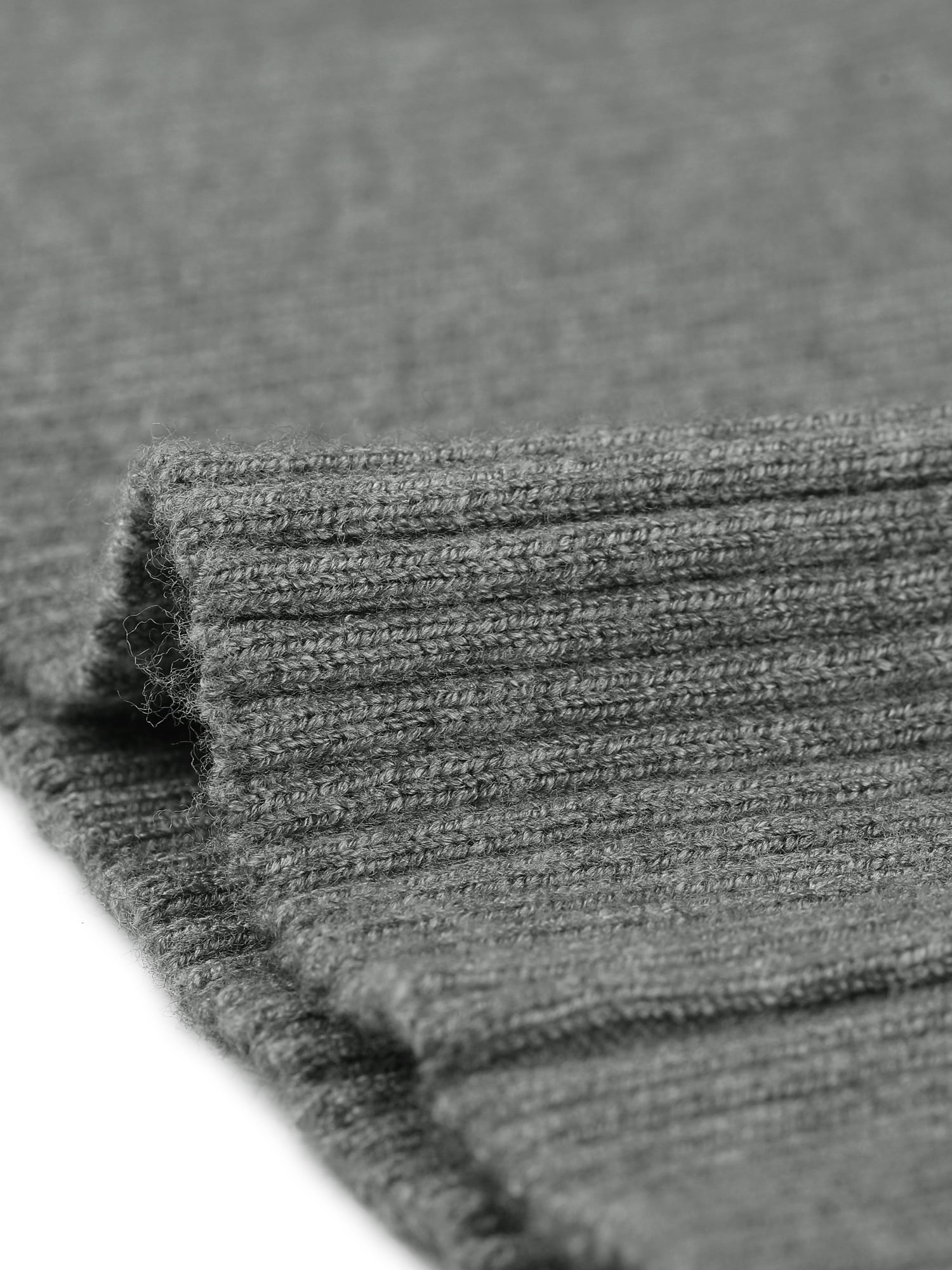 Women's Long Sleeve V Neck Criss Cross Sweater Casual Fall Outfits M Grey