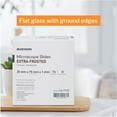 thumbnail image 2 of McKesson Microscope Slides - Extra-Frosted, Ground Edges, 3 in x 1 in x 1 mm, 1440 Ct, 2 of 9