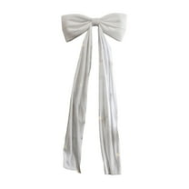 Shoreew Giant Bow Decoration 20 x 70 Inch Big Velvet Bow for Room Backdrop Wall Decor Extra Large Ribbon Tie for Birthday Baby Shower Wedding Christmas Party Supplies