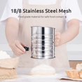 thumbnail image 7 of U-Taste Stainless Steel 3 Cup Flour Sifter with 4 Wire Agitators, Dishwasher Safe, 7 of 7