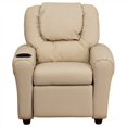 thumbnail image 2 of Bowery Hill Kids Recliner in Beige, 2 of 5