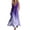 Womens dresses flowy dressy-Purple, variant on Guieoi Summer Dresses for Women under $10 Plus Size Flowy Buttoned Cotton-Linen Loose Pocket Sleeveless Printed Gradient Maxi Dress Orange XXL
