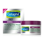 Cetaphil PRO Dermacontrol Purifying Clay Mask with Bentonite Clay for Oily, Sensitive Skin, 3 oz. Jar