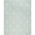thumbnail image 1 of Safavieh Dhurries Light Blue/Ivory Area Rug, 1 of 7