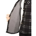 thumbnail image 6 of Visive Mens Flannel Jacket Shirt Big And Tall Heavy Button Down Thermal Lined, 6 of 6