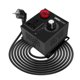thumbnail image 3 of Ac220V 4000W Scr Electronic Voltage Regulator Temperature Motor Fan Speed Controller Dimmer Electric Tool Adjustable,Eu Plug, 3 of 5