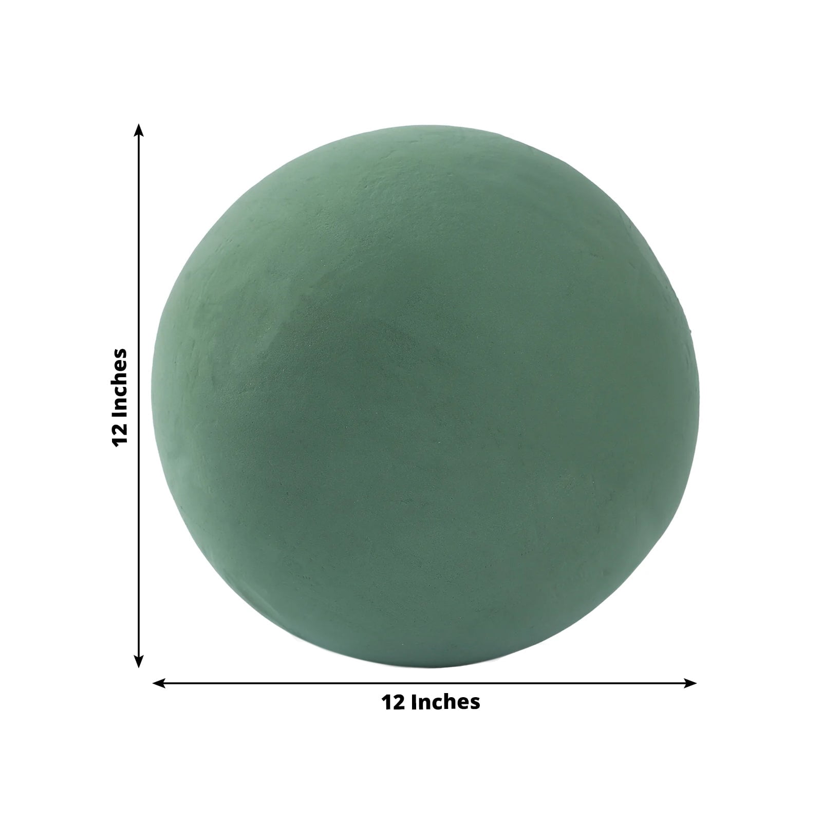 Efavormart Green DIY Flower Arrangements Craft Foam Ball, Smooth Floral Foam Ball 12"