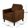 thumbnail image 4 of Tapered Leg Feature - Comfortable Polyester Seating - For Small Living Rooms - Adds Style, 4 of 6