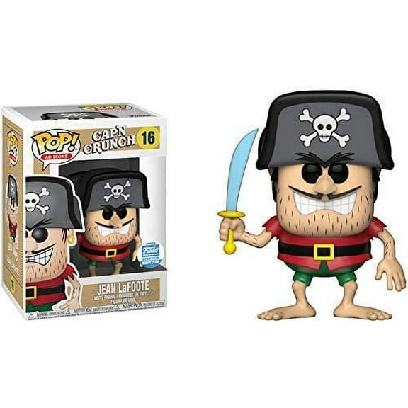 Funko POP Ad Icons: Jean LaFoote Cap'n Crunch Limited Edition Exclusive Vinyl #16