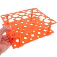 thumbnail image 3 of Raindrops Detachable Tube Rack for Centrifuge Tubes Orange ABS Holder with 50 Holes for Test Tube Holding 15ml 50ml, 3 of 8
