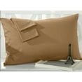 thumbnail image 1 of The Great American Store 1800 Series Microfiber Solid Taupe, Extended Queen Pillowcases (22"x 36") - Envelope Closure End - Wrinkle, Fade, Stain Resistant - Hypoallergenic, 1 of 4