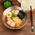 thumbnail image 3 of ABCISI Soup Bowls Ramen Bowls, SUS304 Stainless Steel Double Walled Serving Bowl for Udon Soba Pho Salad Cereal, Heat Resistant Food Serving Bowl Kitchen Supplies for Home Restaurant, 9.5-Inch(2 Pcs), 3 of 8