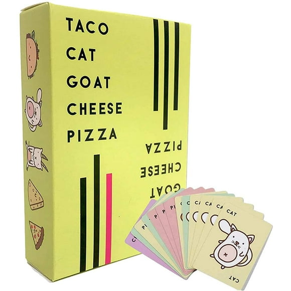 Friend Party English Card Game Entertainment Taco Cat Goat Cheese Pizza Board Game Toy Card