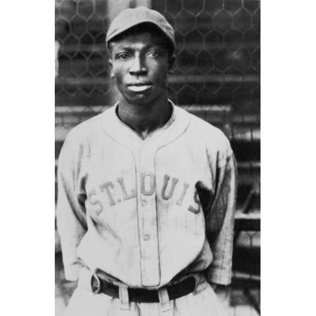 James Thomas Bell N(1903-1991) Known As Cool Papa American Baseball Player Potographed In The Early 1920S While With The St Louis Stars (Negro National League) Rolled Canvas Art -  (24 x