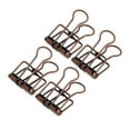 thumbnail image 4 of Metal Binder Clips Strong Paper Clamps 80Pcs Hollow Wire Clips Documents Organization Office Home Study, 4 of 7