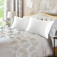 thumbnail image 2 of MesaSe Satin Pillowcases Set of 2  with Envelope Closure White, 2 of 7