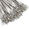 thumbnail image 4 of Gray Lanyards Bulk Lanyards for Id Badges 50 Pack Each 17.7-Inch Lanyard Clip Woven Badge Lanyard with Clip Swivel Hooks (Gray, 50), 4 of 6