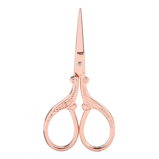 Fishlor Tijeras, Tijera peque?a, Tijeras de Costura de Tijera, Tijeras de Punto de Cruz para el hogar para Coser(Rose Gold) Amonsee No