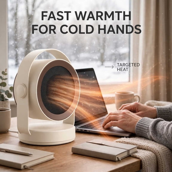Talqzovs Desktop Heaters , Mini Space Heater Hand Warmer Desktop Heaters