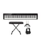 thumbnail image 1 of Piano digital Casio Privia de 88 teclas con soporte, banco y auriculares, 1 of 5
