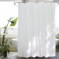 thumbnail image 1 of Cortina de ducha, 180 x 180 cm, cortina de baño textil para baño, cortina de baño de tela, impermeable, lavable, 1 of 5