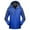 Blue, variant on Aofany 2024 Long Sleeve Parkas Coats for Men Winter Windbreaker Outdoor Mountaineering Hooded Clothes Thermal Jacket Coats
