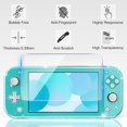 thumbnail image 6 of HEYSTOP Case Compatible with Nintendo Switch Lite, with Tempered Glass Screen Protector and 4 Thumb Grip, Front and Back, All-Round Protective case (Clear), 6 of 9