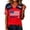 # Red, variant on 2026 Soccer Cup Fan Jersey for Women Short Sleeve Country Football Shirt USA World Soccer Flag Printed & Soccer Graphic T Shirts Red S