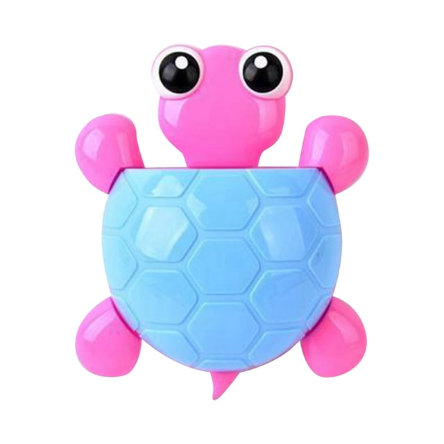 MKHSQHDG Today's Deals Cute Animal Toothbrush Holder Turtle Strong Suction Cup Toothbrush and Toothpaste Storage Rack Bathroom Wall Mounted Toothbrush Holder