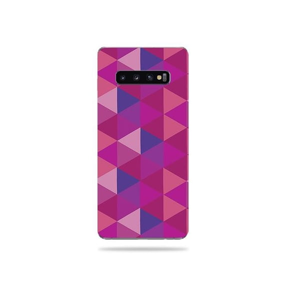MightySkins SAGS10-Pink Kaleidoscope Skin for Samsung Galaxy S10 - Pink Kaleidoscope